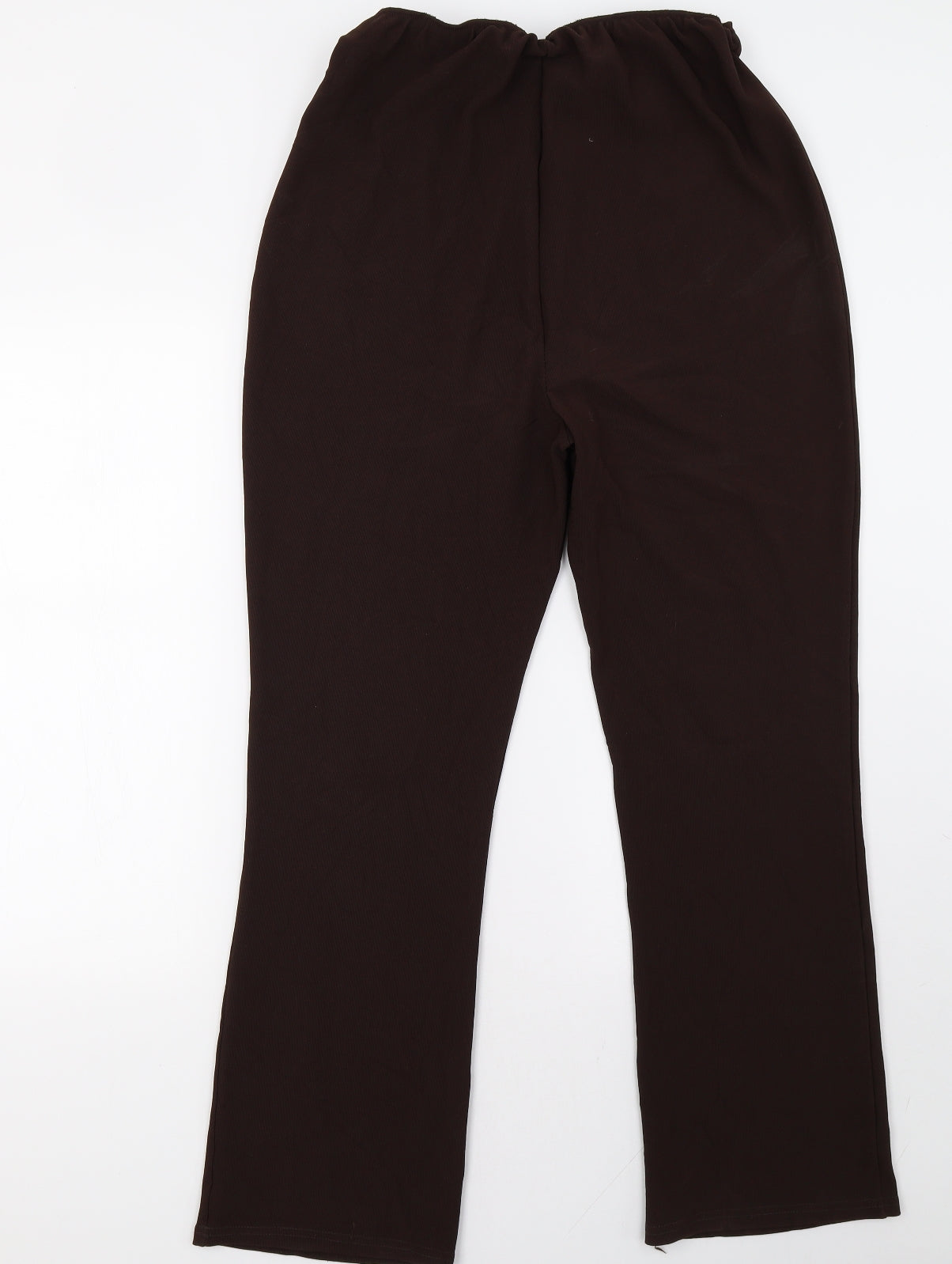 Preworn Womens Brown   Trousers  Size 12 L30 in