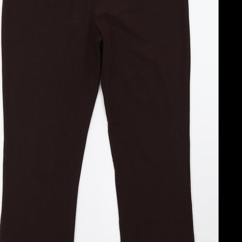 Preworn Womens Brown   Trousers  Size 12 L30 in