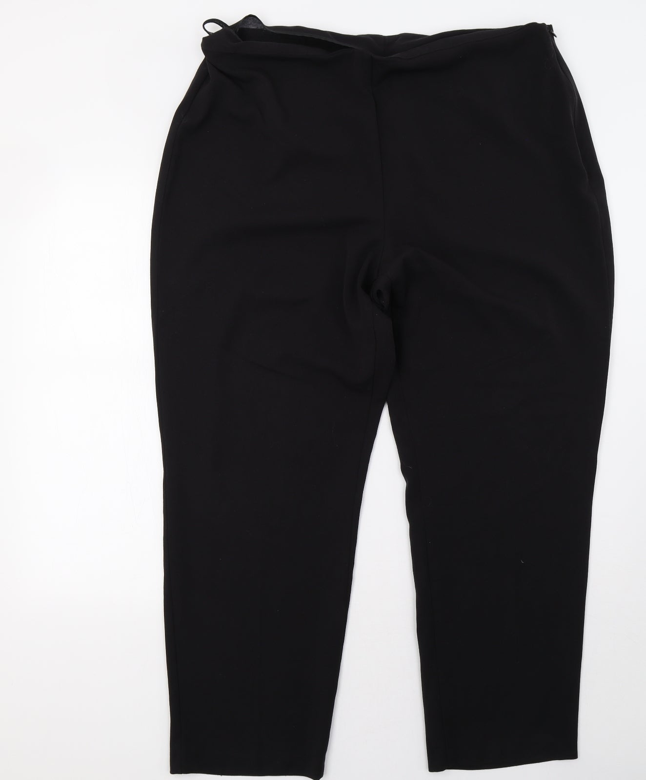 Marks and Spencer Womens Black   Trousers  Size 20 L30 in