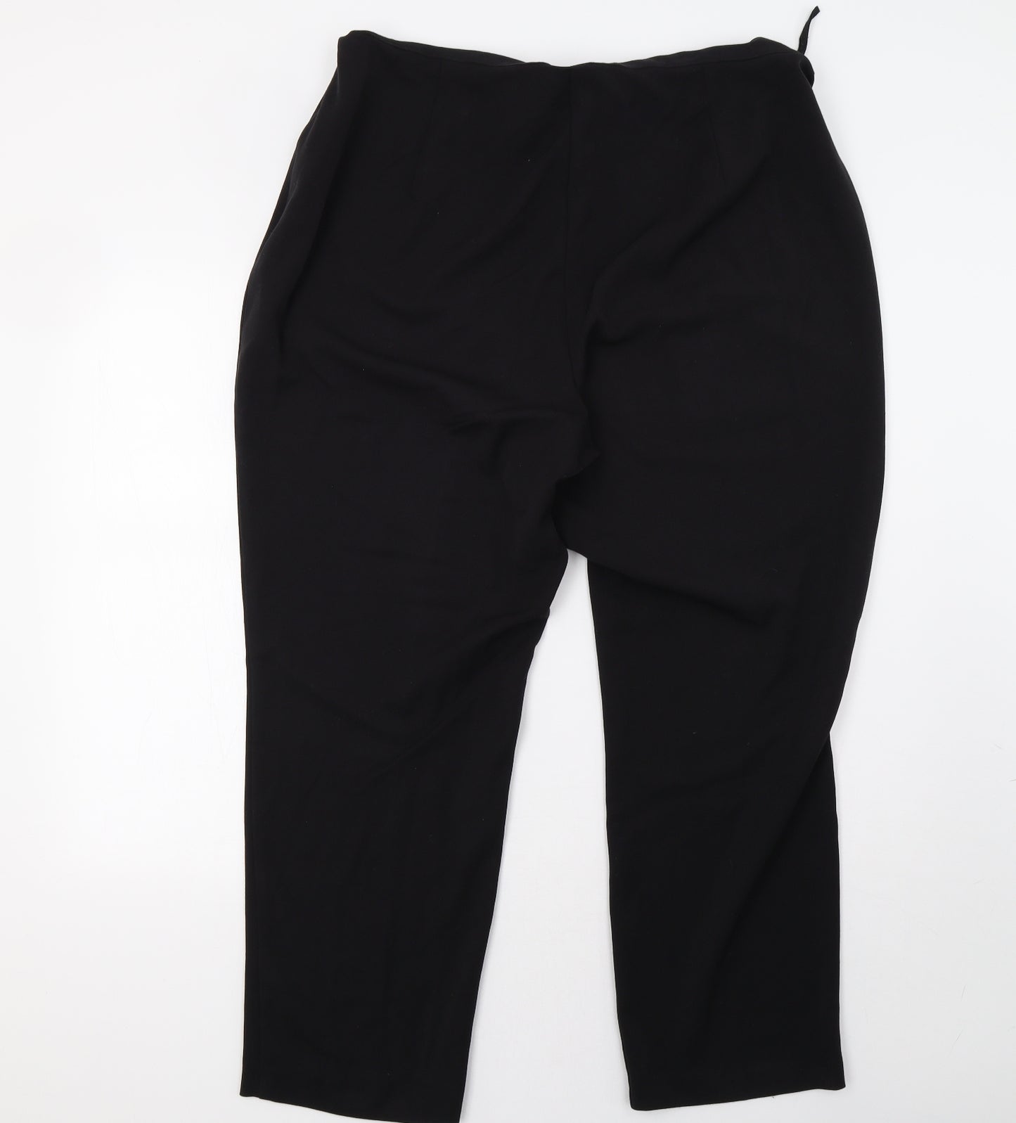 Marks and Spencer Womens Black   Trousers  Size 20 L30 in