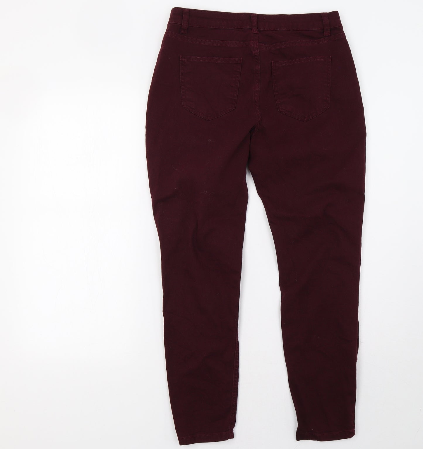 newlook Womens Purple  Denim Skinny Jeans Size 10 L28 in
