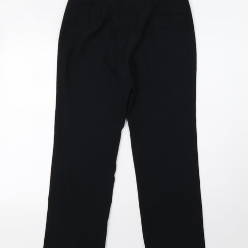 Debenhams Womens Black   Trousers  Size 12 L29 in