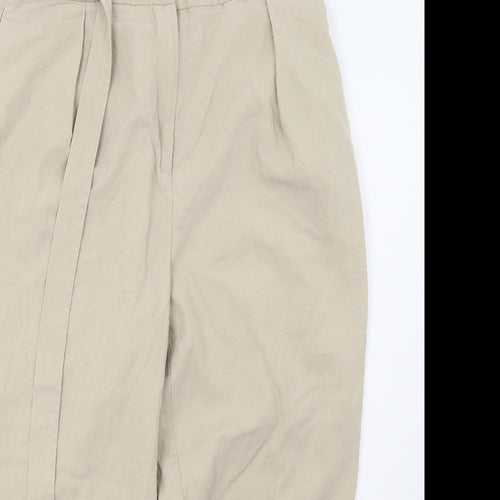 tophsop Womens Beige   Trousers  Size 14 L26 in