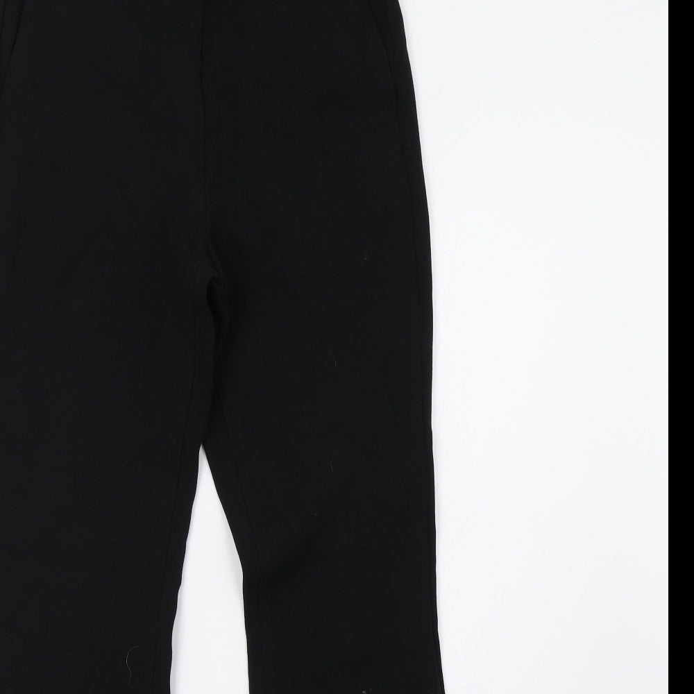 Marks and Spencer Womens Black   Trousers  Size 8 L32 in