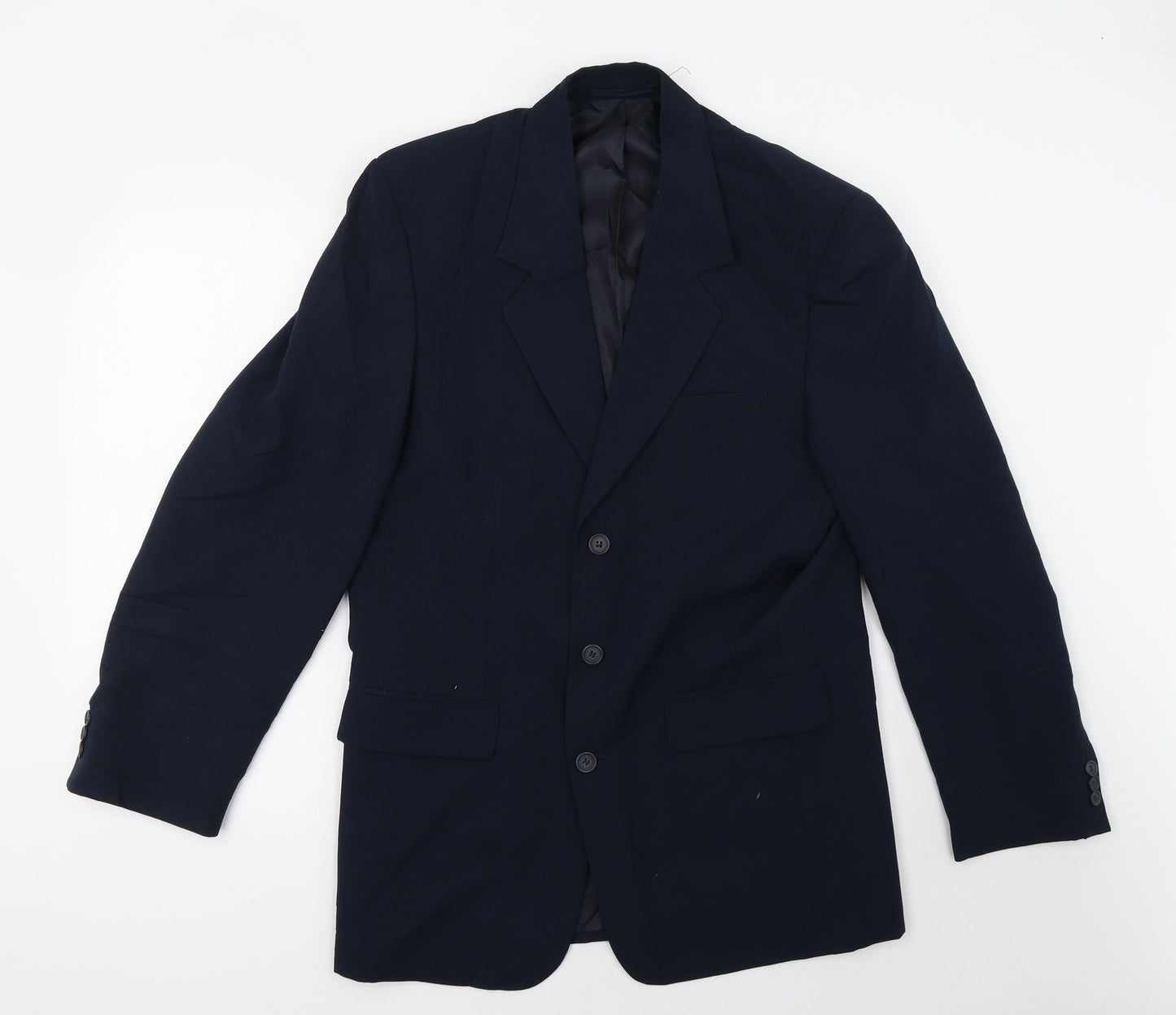 Preworn Mens Blue   Jacket Blazer Size 38