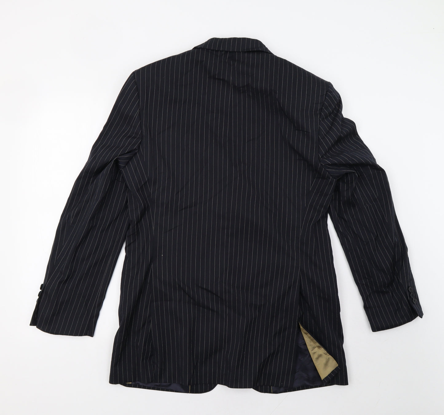 NEXT Mens Blue Striped  Jacket Blazer Size 38
