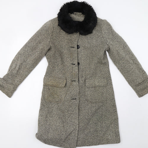 Dorothy Perkins Womens Beige    Coat Size 10