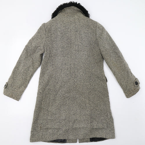 Dorothy Perkins Womens Beige    Coat Size 10