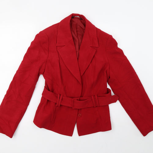 BHS Womens Red   Jacket  Size 12