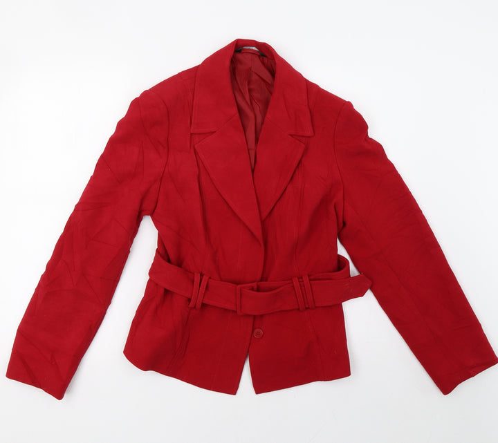 BHS Womens Red   Jacket  Size 12