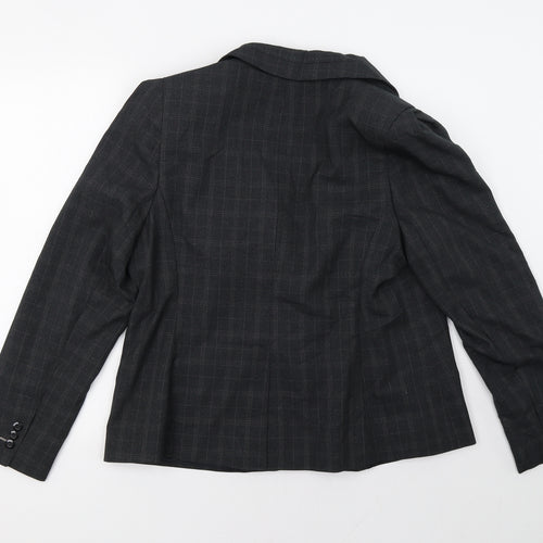 Primark Womens Grey   Jacket Blazer Size 10