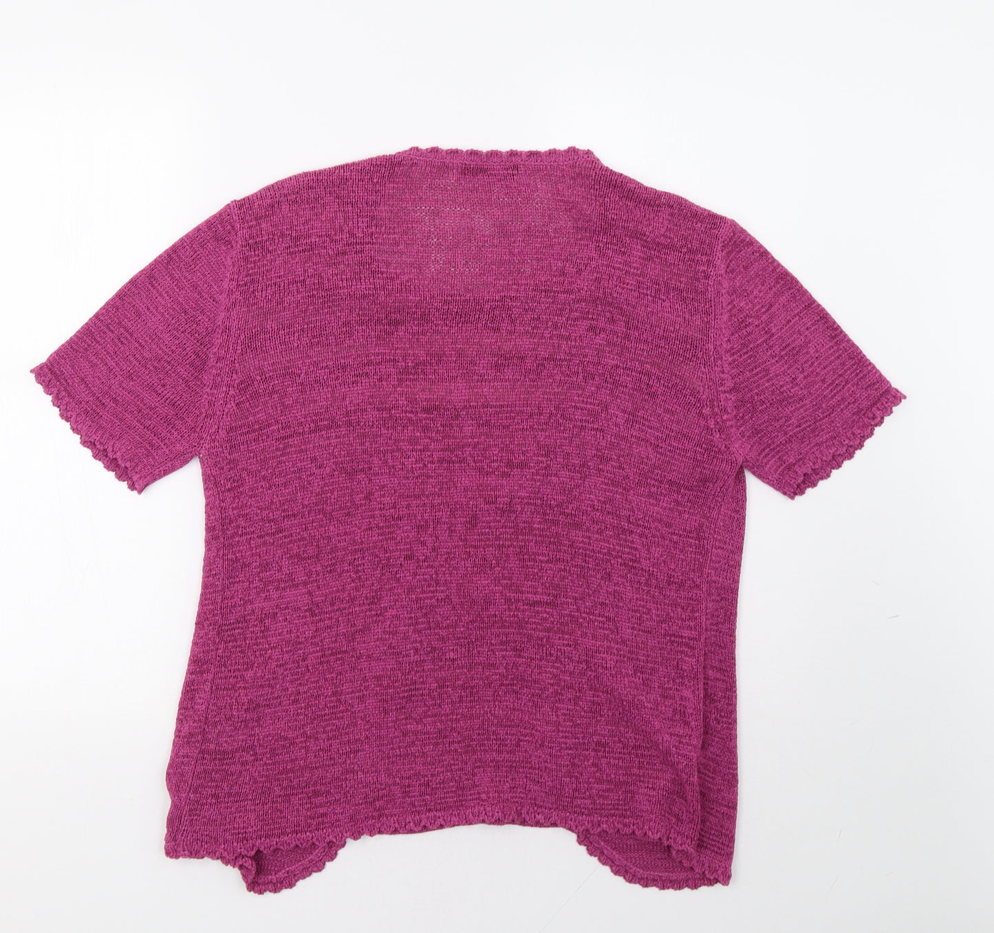 BM Womens Purple   Pullover Sweatshirt Size M