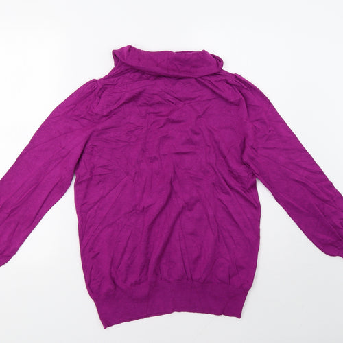Marks and Spencer Womens Purple   Pullover Sweatshirt Size 18