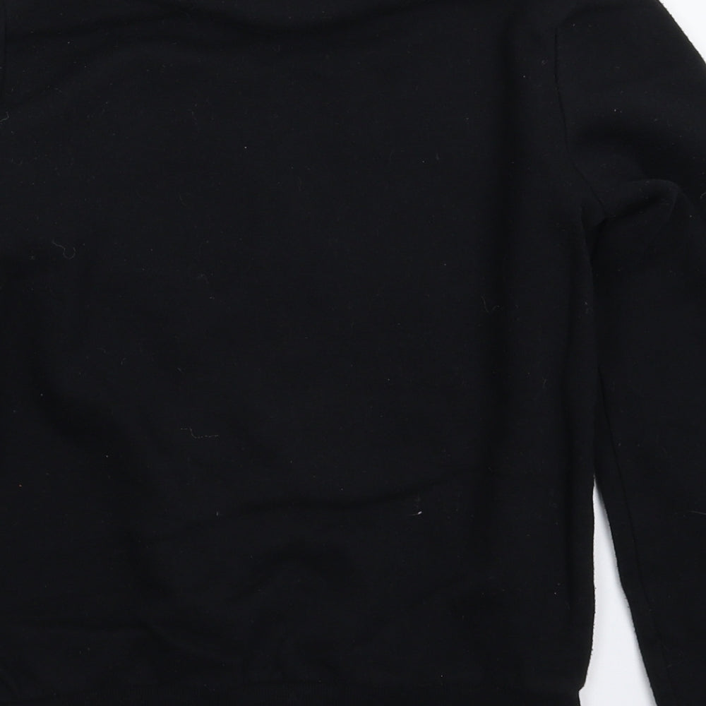 Primark Boys Black   Pullover Sweatshirt Size 10-11 Years