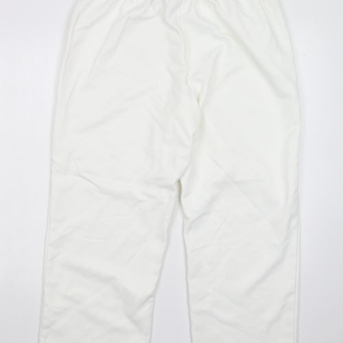 Alfred Dunner Womens White   Trousers  Size 16 L25 in