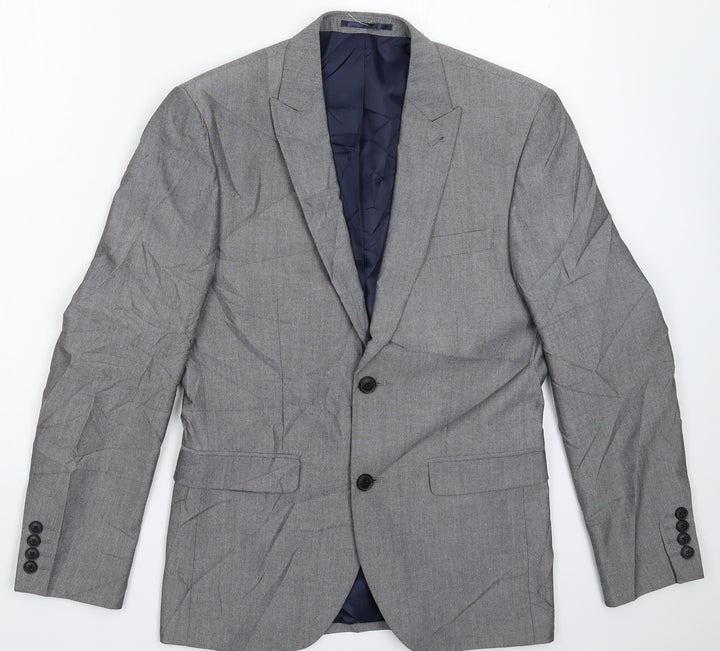 NEXT Mens Grey   Jacket Suit Jacket Size 36