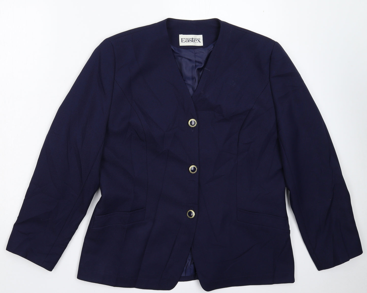 Eastex Womens Blue   Jacket Blazer Size 14