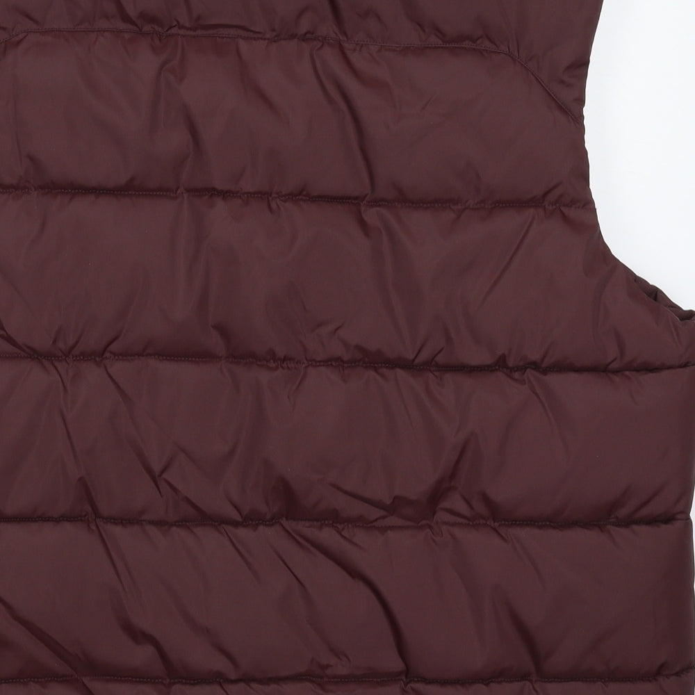 TU Mens Brown   Gilet Jacket Size L