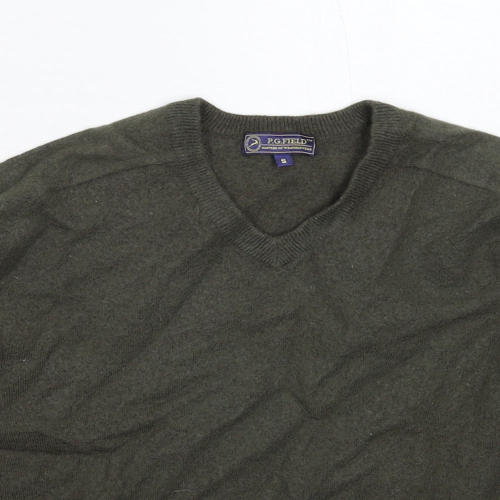 P.G Field Womens Green  Knit Pullover Jumper Size S