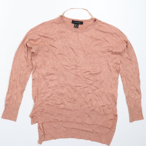 Atmosphere Womens Beige  Knit Pullover Jumper Size 8