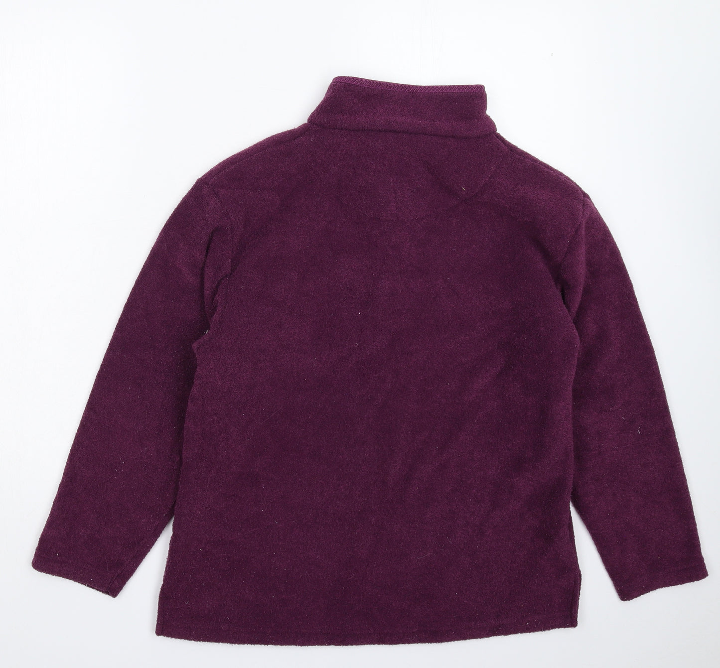 Bonmarché Womens Purple  Fleece Jacket  Size M