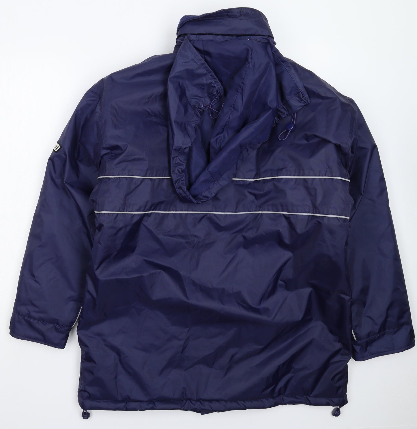 Gaelic Gear Mens Blue   Rain Coat Coat Size XS  - Oversized