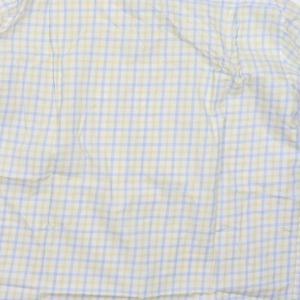 George Mens Multicoloured Check   Dress Shirt Size 16