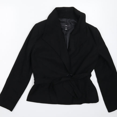 H&M Womens Black   Jacket Blazer Size 12
