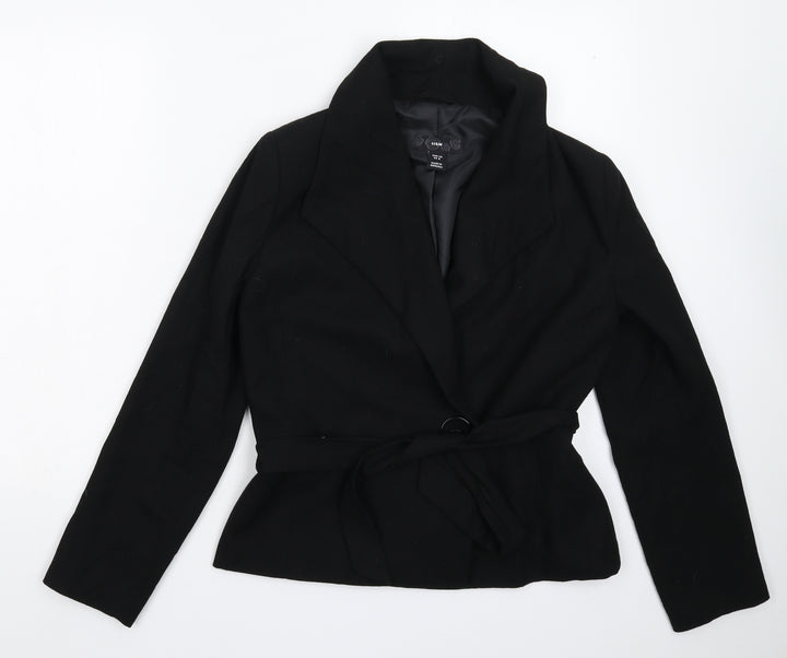 H&M Womens Black   Jacket Blazer Size 12