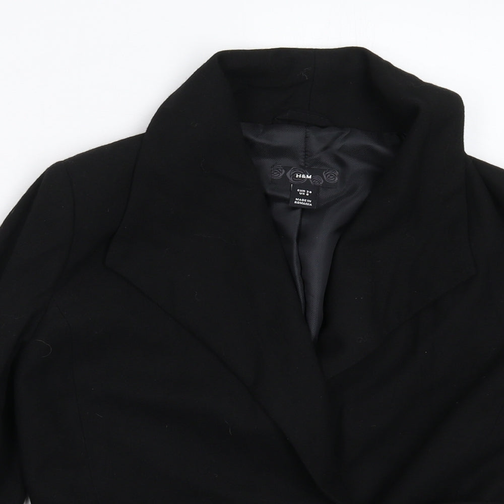 H&M Womens Black   Jacket Blazer Size 12
