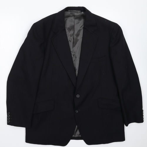 Preworn Mens Blue   Jacket Suit Jacket Size 42
