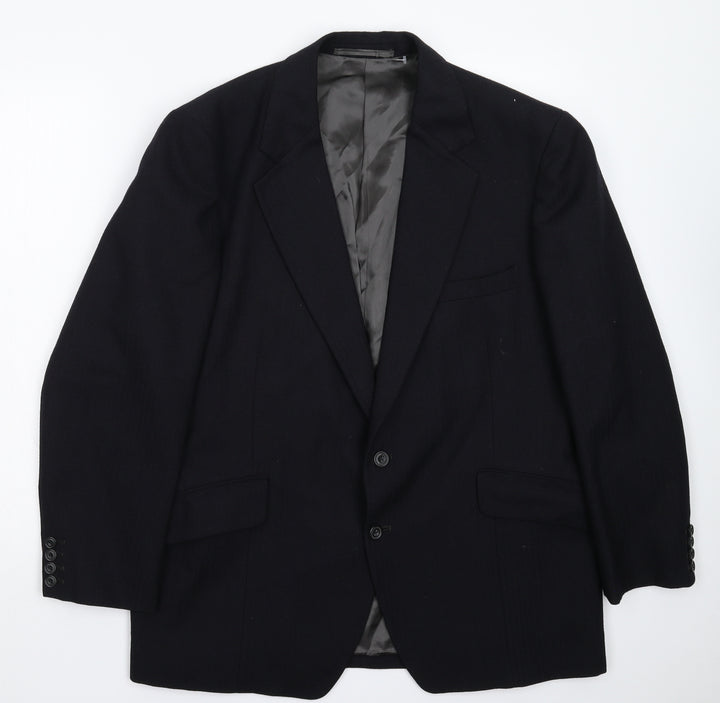 Preworn Mens Blue Jacket Suit Jacket Size 42