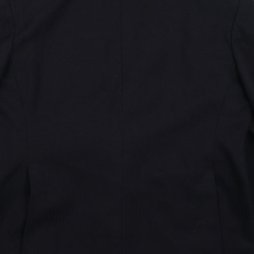 Preworn Mens Blue   Jacket Suit Jacket Size 42