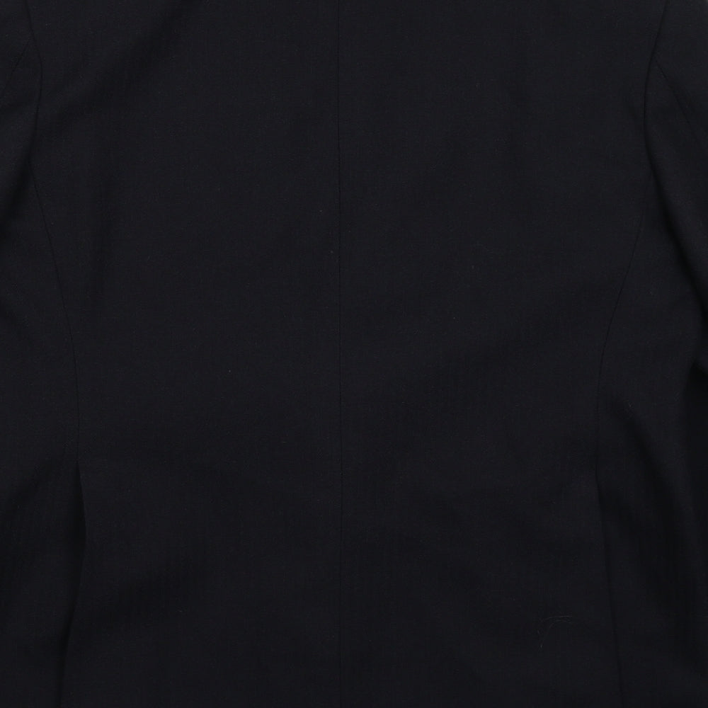 Preworn Mens Blue   Jacket Suit Jacket Size 42