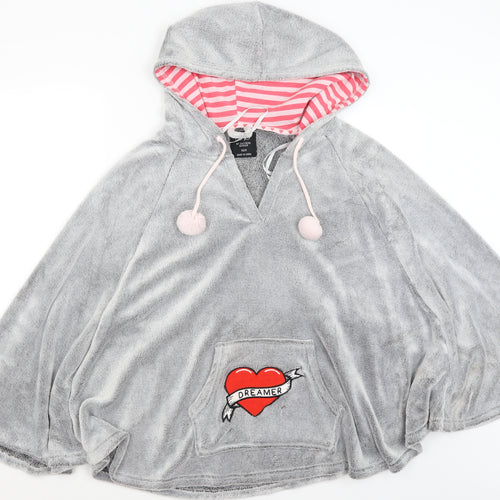 Love to Lounge Womens Grey   Jacket Poncho Size XS