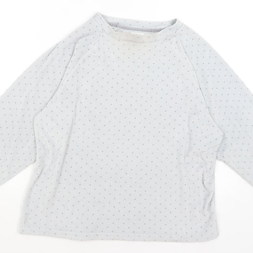 Love to Lounge Womens Grey Polka Dot  Top Pyjama Set Size XS