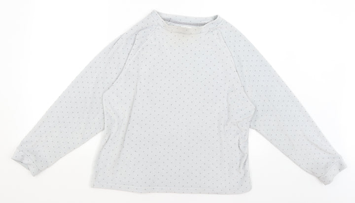 Love to Lounge Womens Grey Polka Dot Top Pyjama Set Size XS