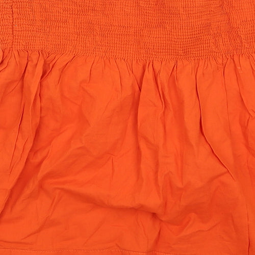 Promod Womens Orange   Basic T-Shirt Size M