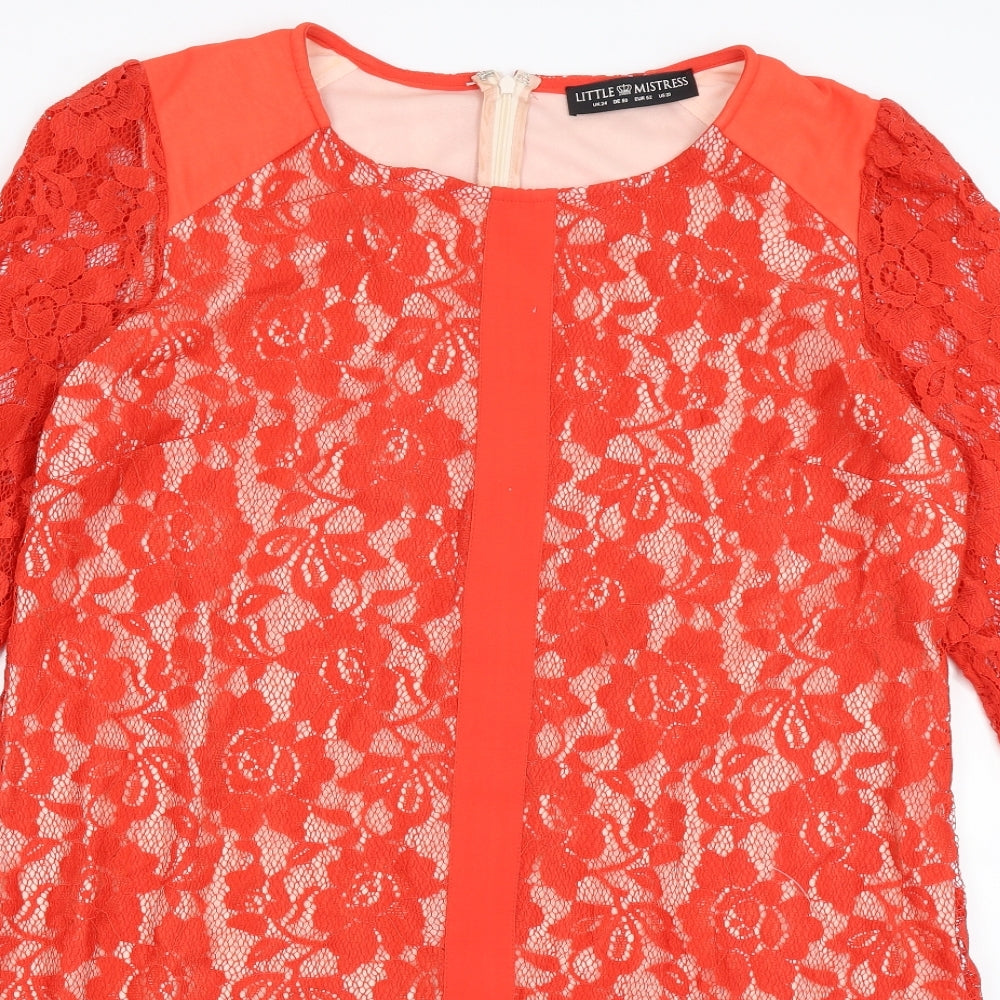 Little Misstress Womens Red   A-Line  Size 24