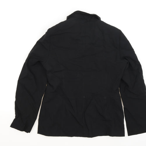 OPUS Womens Black   Full Zip Jumper Size 12
