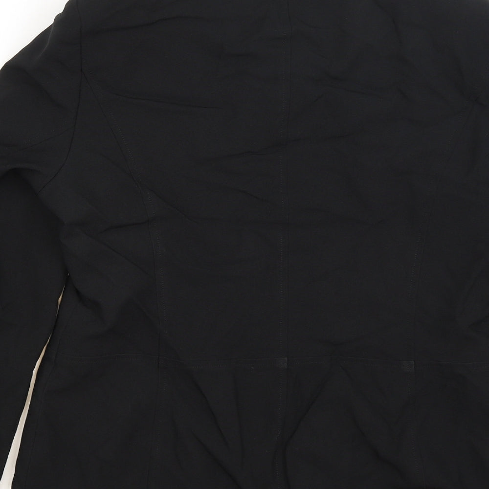 OPUS Womens Black   Full Zip Jumper Size 12