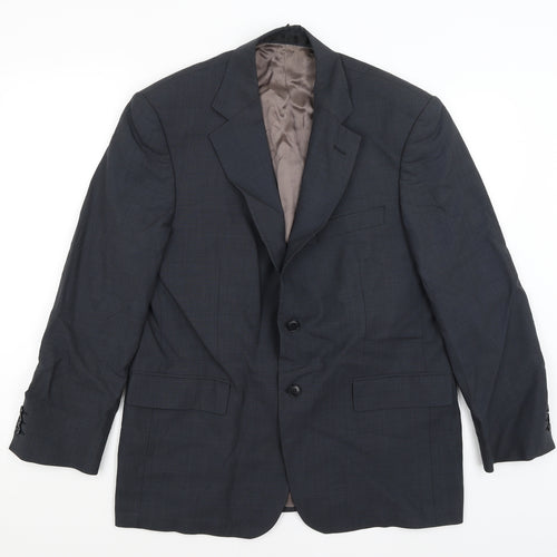 M&S Mens Grey   Jacket Blazer Size L
