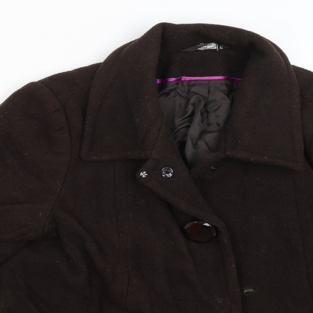 BM Womens Brown   Jacket Blazer Size 14