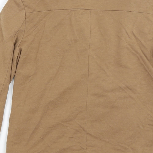 Boohoo Womens Brown   Jacket Blazer Size 12