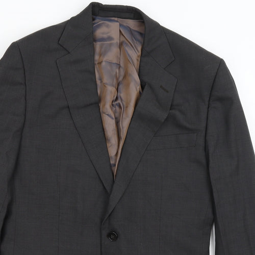 M&S Mens Grey   Jacket Blazer Size M