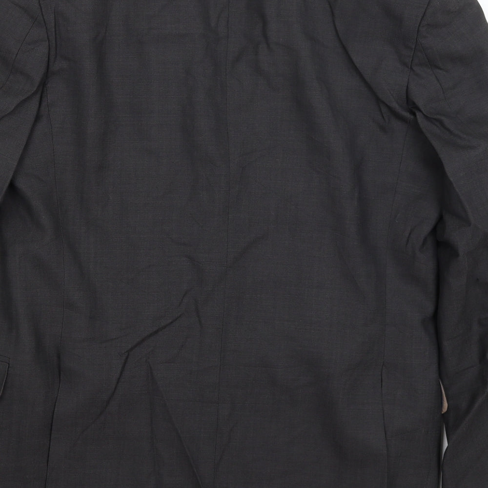 M&S Mens Grey   Jacket Blazer Size M