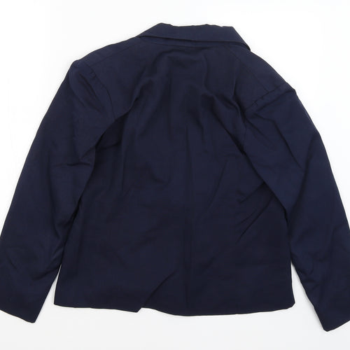 Just You Womens Blue   Jacket Blazer Size 12