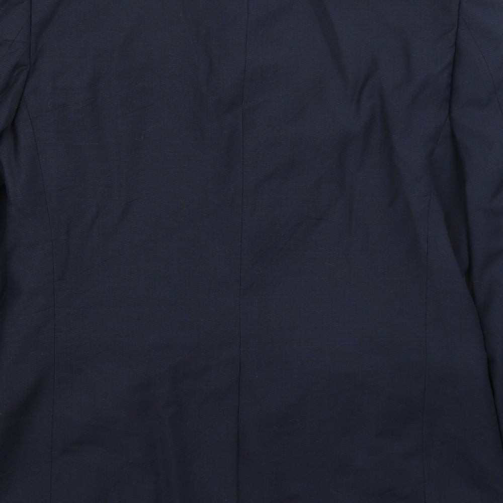 M&S Mens Blue   Jacket Blazer Size L