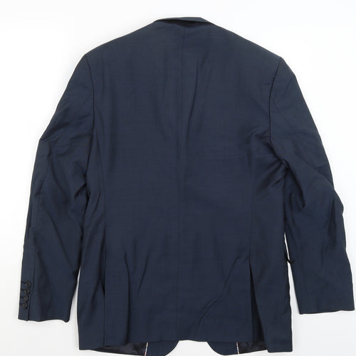 Impressions Mens Blue   Jacket Blazer Size L