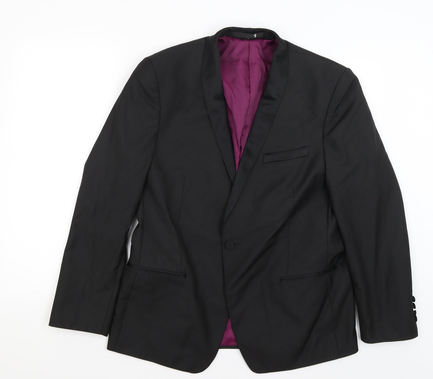 M&S Mens Grey   Jacket Blazer Size L